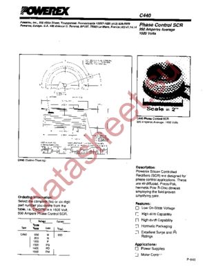 C440P datasheet  